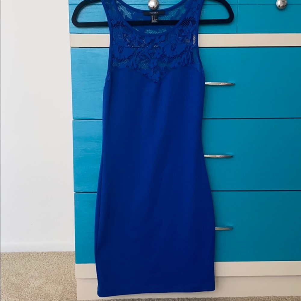 Royal Blue Dress